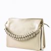 Borse A Tracolla Voemièn | Borsa Braid In Pelle Dollaro Beige